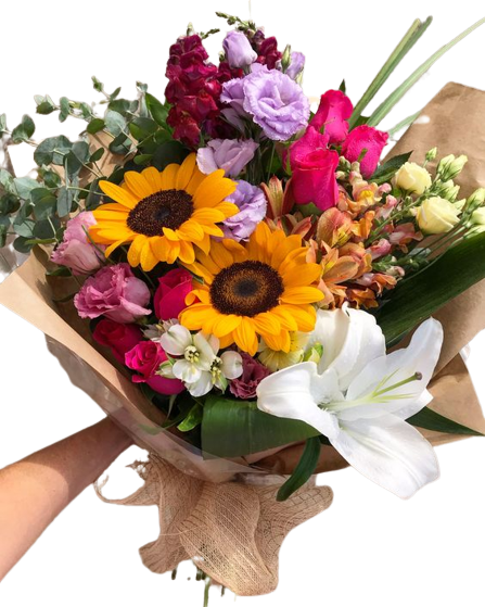 Buquê de flores variadas